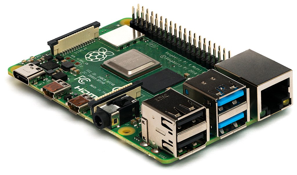 The Raspberry Pi 4 Model B Small Board Computer